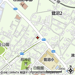 ファミリーマート習志野鷺沼店周辺の地図
