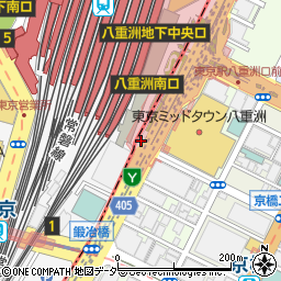 東京駅八重洲パーキング西駐車場 ( Y3リフト)【機械式/高さ155㎝】周辺の地図