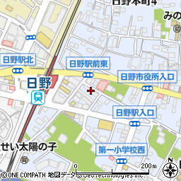 松枝堂周辺の地図