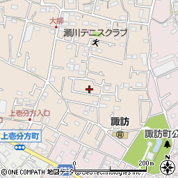 東京都八王子市上壱分方町250-1周辺の地図