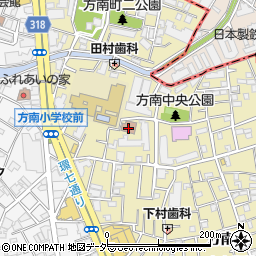 杉並区立　方南学童クラブ周辺の地図