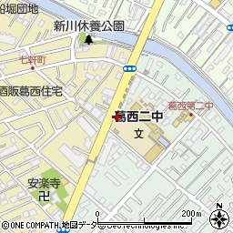 東京都江戸川区宇喜田町1081周辺の地図