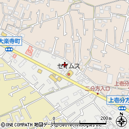 東京都八王子市大楽寺町154周辺の地図