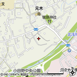 東京都八王子市下恩方町660周辺の地図