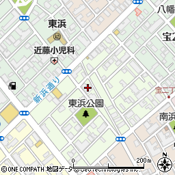 ライオンズマンション行徳東浜公園周辺の地図