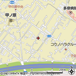 東京都八王子市中野町2491周辺の地図