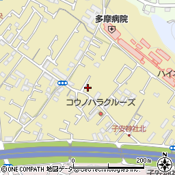東京都八王子市中野町2161周辺の地図