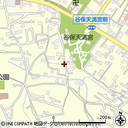 東京都国立市谷保755-1周辺の地図