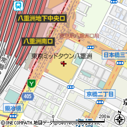 東京都中央区八重洲2丁目2-1周辺の地図
