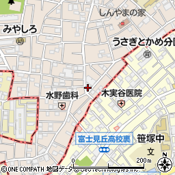 ガーデニア笹塚２周辺の地図