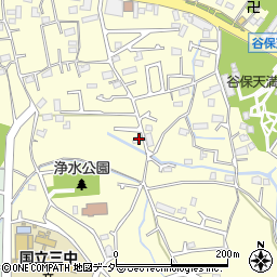 東京都国立市谷保1543周辺の地図
