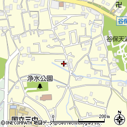 東京都国立市谷保1540-11周辺の地図