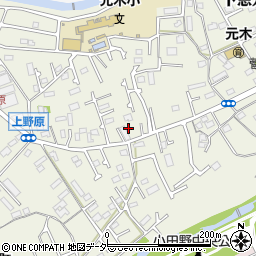 東京都八王子市下恩方町711周辺の地図