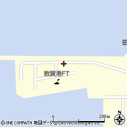 新日本海フェリー株式会社敦賀支店　旅客予約周辺の地図