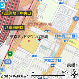 東京都中央区八重洲2丁目2-7周辺の地図