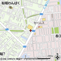 株式会社ライフコーポレーション　船堀店周辺の地図