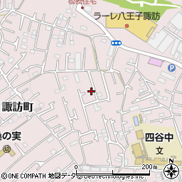 東京都八王子市諏訪町404周辺の地図