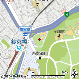 東京都渋谷区代々木神園町4周辺の地図