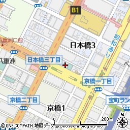 きらぼし銀行八丁堀支店周辺の地図