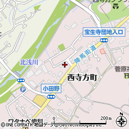 東京都八王子市西寺方町674周辺の地図