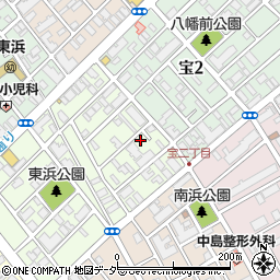 れんげ公園周辺の地図