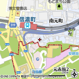 公明党別館周辺の地図