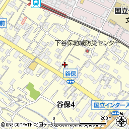東京都国立市谷保5121周辺の地図