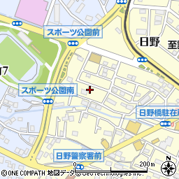 東京都日野市日野1412周辺の地図