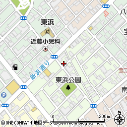 千葉県市川市入船1-15周辺の地図