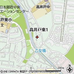 朝日新聞サービスアンカー　杉並区ＡＳＡ西浜田山周辺の地図
