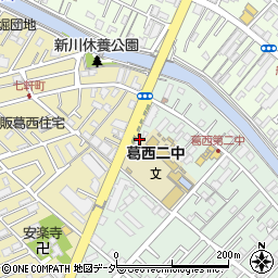 東京都江戸川区宇喜田町1078周辺の地図