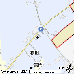 千葉県山武市横田759周辺の地図