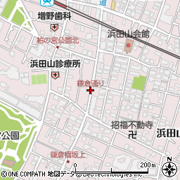 鎌倉通り周辺の地図