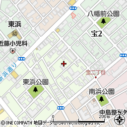 千葉県市川市入船3周辺の地図