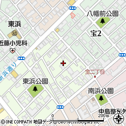 千葉県市川市入船3周辺の地図