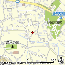 東京都国立市谷保1552周辺の地図