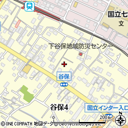 東京都国立市谷保5075周辺の地図