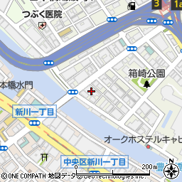 東京都中央区日本橋箱崎町6周辺の地図