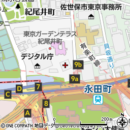 紀尾井レジデンス周辺の地図