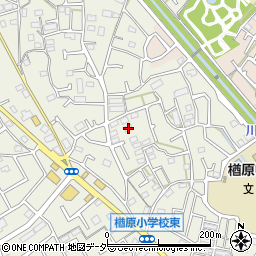 東京都八王子市楢原町1077周辺の地図