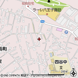東京都八王子市諏訪町470周辺の地図
