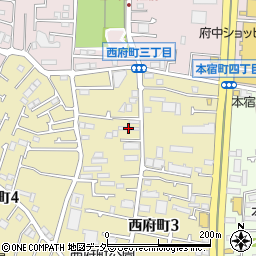 府中観光タクシー周辺の地図