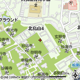 東京都世田谷区北烏山4丁目周辺の地図