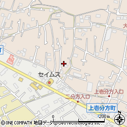 東京都八王子市上壱分方町180-6周辺の地図