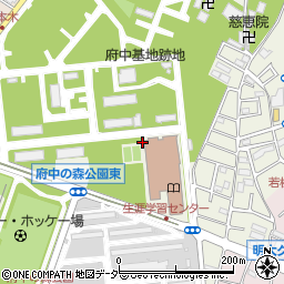 東京都府中市浅間町周辺の地図