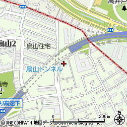 東京都世田谷区北烏山1丁目62-8周辺の地図