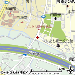 東京都国立市谷保6243-3周辺の地図