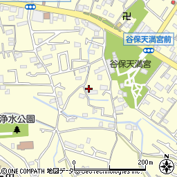 東京都国立市谷保779周辺の地図