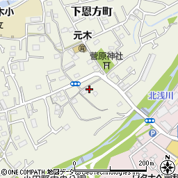 東京都八王子市下恩方町662周辺の地図