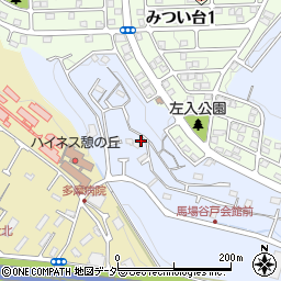 東京都八王子市左入町606周辺の地図